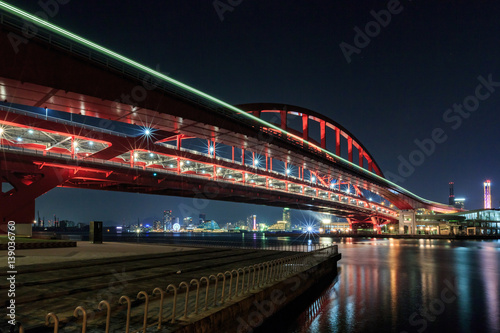 ポートアイランドからの夜景 神戸大橋 メリケンパーク 神戸ハーバーランド Stock Photo Adobe Stock ポートアイランドからの夜景 神戸大橋 メリケンパーク 神戸ハーバーランド Stock Photo Adobe Stock