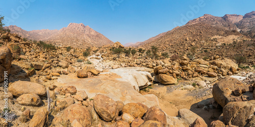 Brandberg Mountain Landscape Near White Lady Rock Paintings