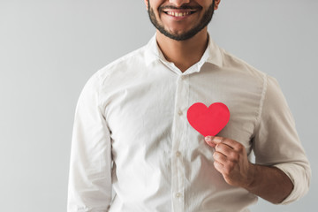 Sticker - Romantic Afro American guy