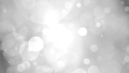 Wall Mural - Grey background with light particles