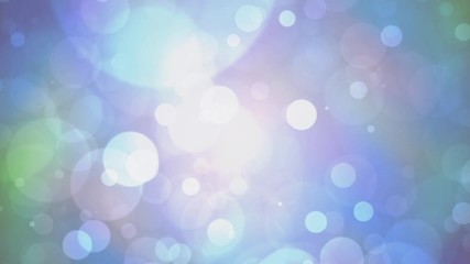 Wall Mural - Blue background with light particles