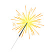 © robu_s - Bengal Light, Fire, Firework Sparkler Isolated