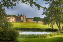 The Majestic Leeds Castle Situated In The Kent Region Of England.