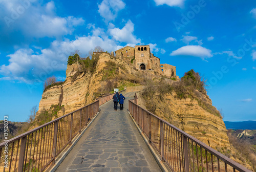 Civita Di Bagnoregio Viterbo Lazio Central Italy The Town