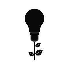 Poster - Green energy ecology icon vector illustration graphic design