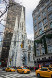 Fototapeta  - St. Patricks Cathedral in Manhattan -  New York, USA