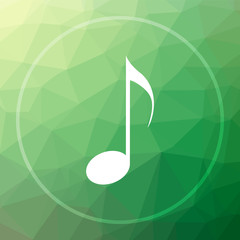 Sticker - Musical note icon