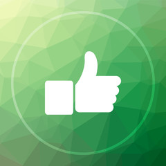 Wall Mural - Thumb up icon