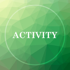 Wall Mural - Activity icon