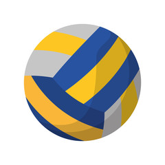 Wall Mural - volleyball ball sport icon vector illustration eps 10