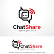 © gunaonedesign - Chat Share Logo Template Design Vector