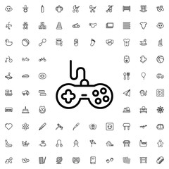 Aufkleber - joystick icon illustration