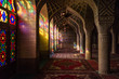 Nasir al-Mulk mosque also called Pink Mosque, Shiraz, Iran.