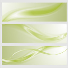 Wall Mural - Set abstract background