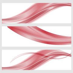 Poster - set abstract background
