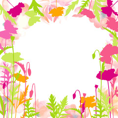 Wall Mural - Spring frame