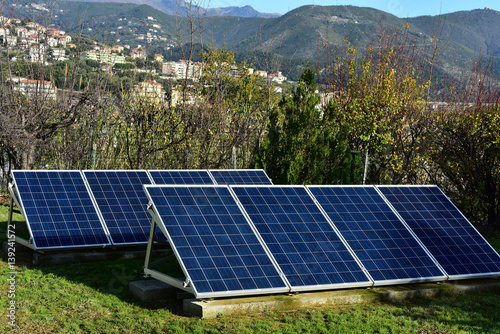 Pannelli solari usati nell'agricoltura