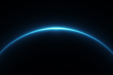 Planet in Space, Blue Star Light