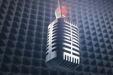 Poster - Upside down mic