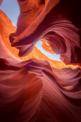 Antelope Canyon natural rock formation