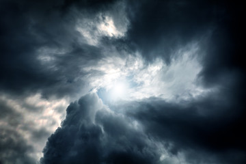 Wall Mural - whirlwind in the clouds