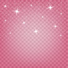 Wall Mural - Creative concept Vector set of glow light effect stars bursts with sparkles isolated on black background. For illustration template art design, banner for Christmas celebrate, magic flash energy ray.