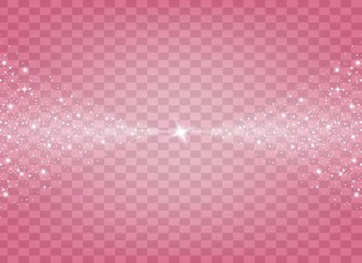 Wall Mural - Creative concept Vector set of glow light effect stars bursts with sparkles isolated on black background. For illustration template art design, banner for Christmas celebrate, magic flash energy ray.
