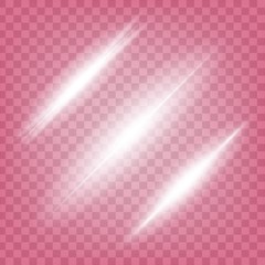 Wall Mural - Creative concept Vector set of glow light effect stars bursts with sparkles isolated on black background. For illustration template art design, banner for Christmas celebrate, magic flash energy ray.