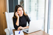 © F8  \ Suport Ukraine - Young pretty business woman with notebook in the bright modern office