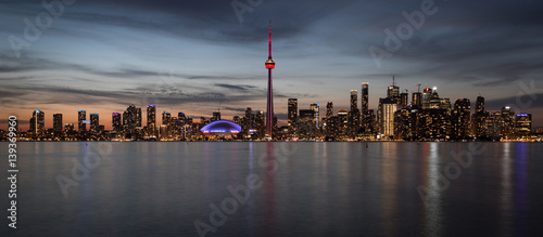 Zdjęcie XXL Toronto skyline w nocy