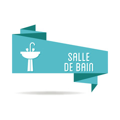 Canvas Print - Logo salle de bain.