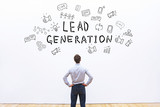 Fototapeta  - lead generation concept