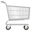© Handies Peak - Vector illustration of an empty shopping cart.