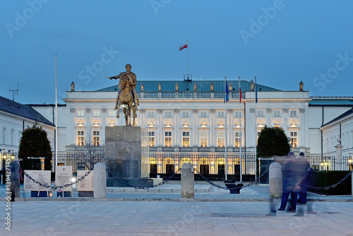Plakat Pałac Prezydencki w Warszawie
