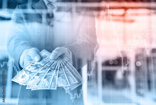 Businessman With Money In Hand Us Dollar Usd Bills Investment Businessman With Money In Hand Us Dollar Usd Bills Investment Success