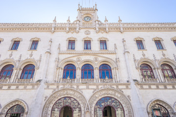 Bahnhof Rossio in Lissabon, Portugal