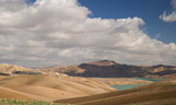 Fototapeta Panele - Scenic moroccan landscape in Africa 