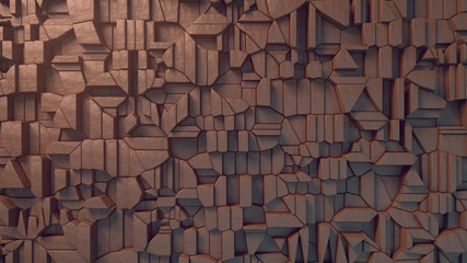 Aufkleber - Abstract clay surface pattern. 3d rendering