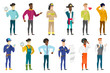 © Visual Generation - Vector set of professions characters.