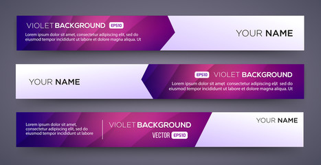 Wall Mural - abstract banners. vector eps10 backgrounds.