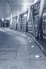 Poster - Empty pedestrian walkway