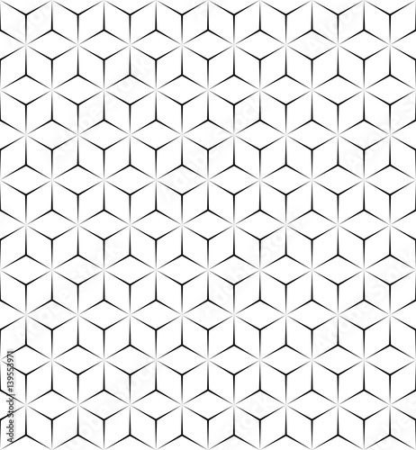 Naklejka na drzwi Geometryczna monochromatyczna tekstura z sześcianami