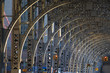 Steel arches at the new york overpass