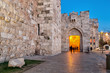 Jaffa Gate at Night - Jerusalem Old City