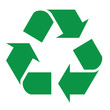 Recycle logo in vector