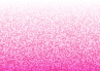 Vector abstract bright mosaic gradient light pink background