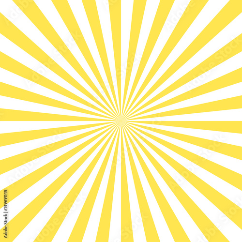 Fotomural shiny sun vector ray background