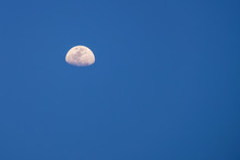 Moon At Blue Sky During Afternoon