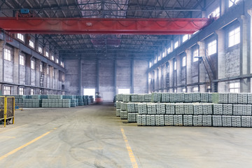 industrial finished products warehouse