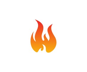 Wall Mural - Fire logo